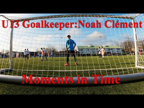 Noah Clément  U13 Paraden in Zeitlupe /Saves in slow motion