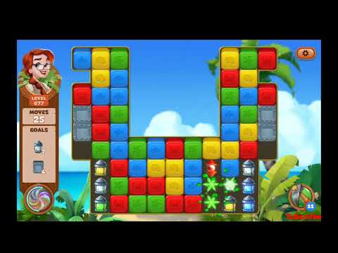 Lost Island Blast Adventure Level 677 NO BOOSTERS - A S GAMING