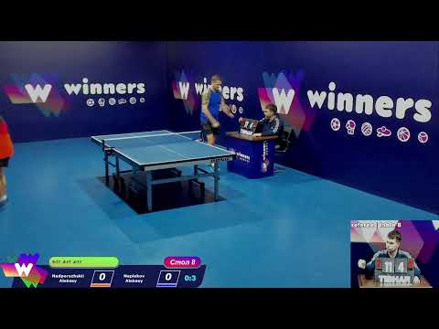 Nadporozhskii Aleksey - Naplekov Aleksey.WINners CUP Table Tennis 8 10.01.2021 11:15