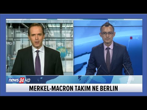 Takimi Merkel-Macron në Berlin, biseduan dhe për Ballkanin Perëndimor @News24Albania