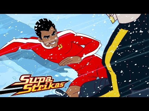 Jogando no Gelo | 3 HORAS de Supa Strikas em Português | Desenhos Animados de Futebol