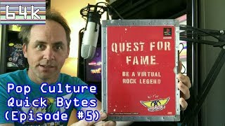 Pop Culture Quick Bytes (Episode #5 : Quest For Fame - PS1)