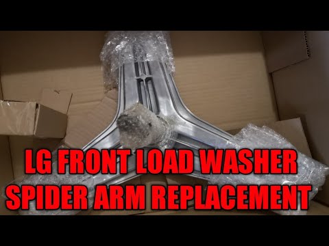 HOW TO REPLACE LG WASHER SPIDER ARM
