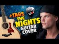 Avicii - The Nights. Fingerstyle Guitar Cover (free guitar tabs)