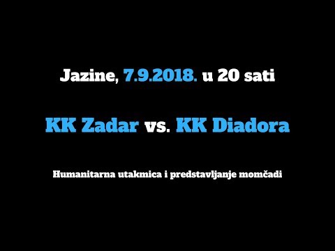 Predstavljanje u Jazinama: KK Zadar & KK Diadora
