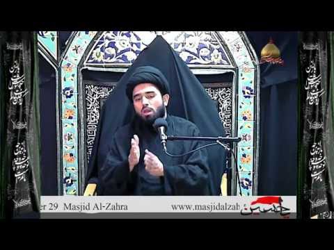 Masjed Al Zahra ( Muharram Program ) Sayed Rohullah Jaiyedi - 13th of Muharram  10/27/2015