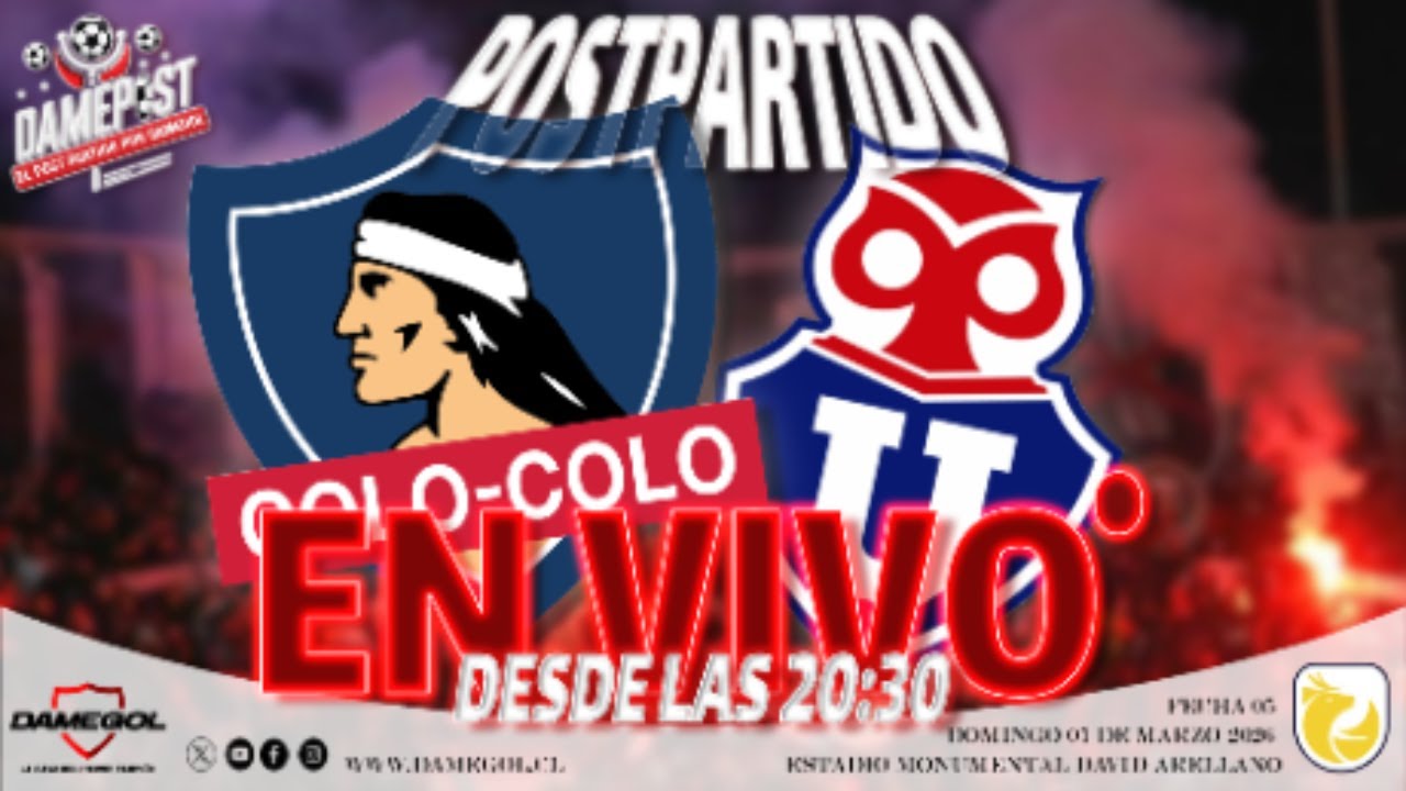 🔴[[VIVO]]🔴 Post Partido  COLO COLO | DAMEPOST POR DAMEGOL