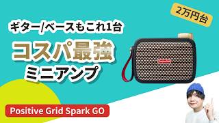 Spark GO レビュー｜2万円台でギターもベースもいける自宅練習用ミニアンプ【初心者にもおすすめ】  #positivegrid