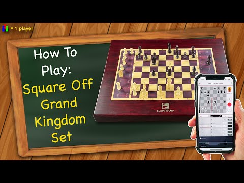 How to play Square Off Grand Kingdom Chess Set