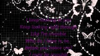 Kesha-invisble With lyrics in Description box