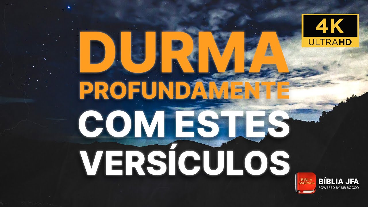 50 versículos poderosos para dormir em paz 💤🕊️ - Bíblia JFA Offline