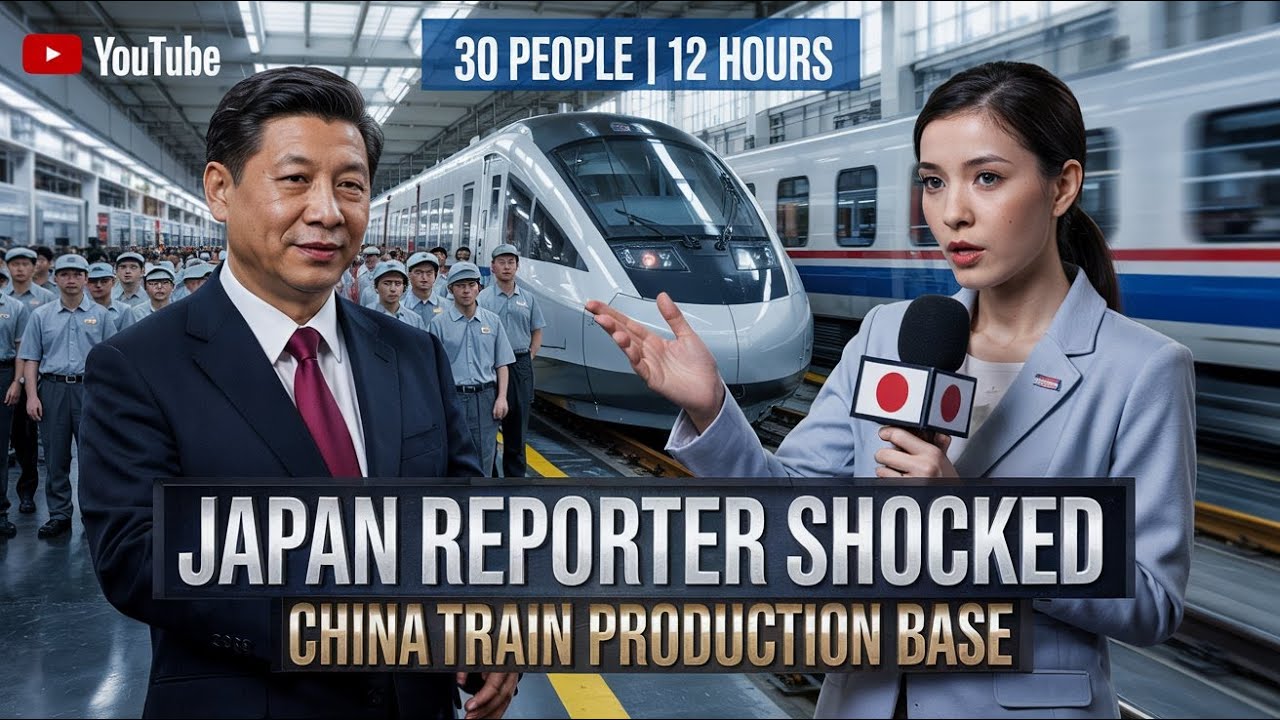 How China Builds a High-Speed Train in 12 Hours With Just 30 Workers
