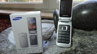 "SAMSUNG GT-C 3520 KLAPPHANDY" -Vorstellung