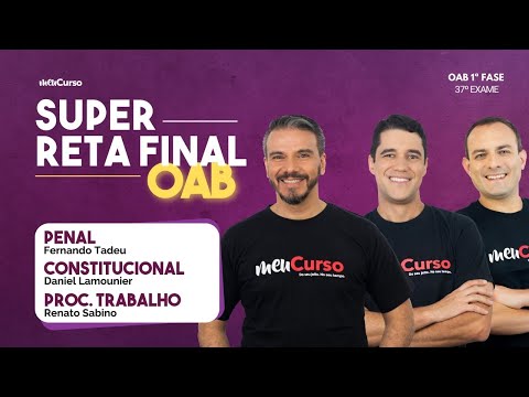 Super Reta Final OAB 37º Exame - Semanal