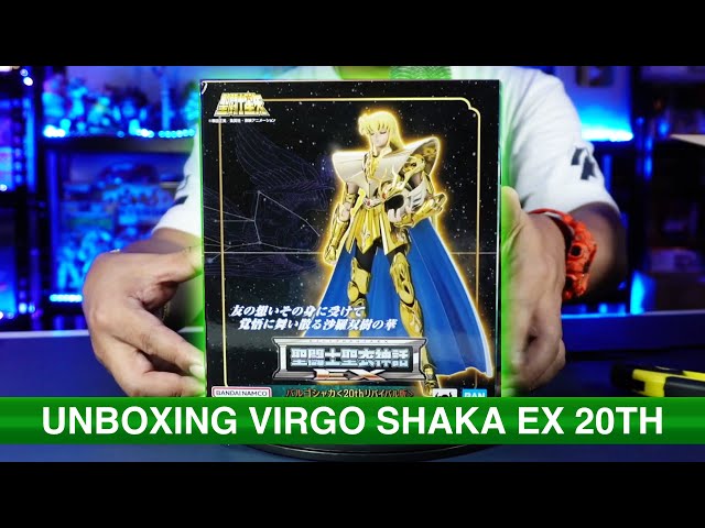 Vídeo relacionado con Figura Virgo Shaka Saint Cloth Myth Ex 20th Revival Version Saint Seiya 18cm