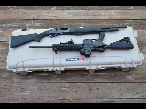 Nanuk 990 Custom Foam Rifle Hard Case - Made in Canada