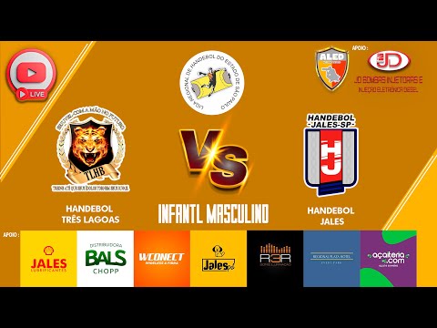 06 JOGO - HANDEBOL TRÊS LAGOAS X  HANDEBOL JALES  - INFANTIL MASCULINO - FINAL