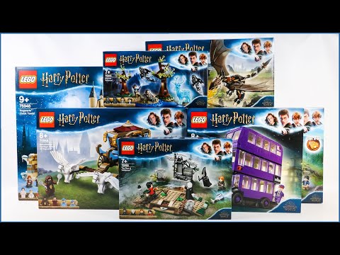 ALL LEGO HARRY POTTER 2019 SETS COMPILATION