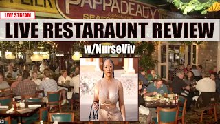 NurseViv Live Restaurant Review: Pappadeaux Seafood Kitchen. #foodie
