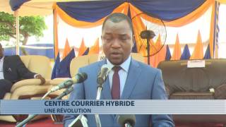 La poste du Bénin inaugure son centre de courrier hybride