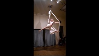 Aerial Hammock Improvisational Performance Snippet - Sailing Away - River Whyless