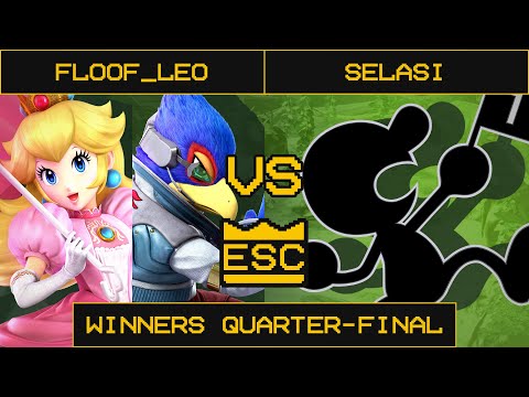 ESC 30 Smash Ultimate Winners Quarter-Final - Floof_Leo (Falco, Peach) Vs. Selasi (Mr. Game & Watch)