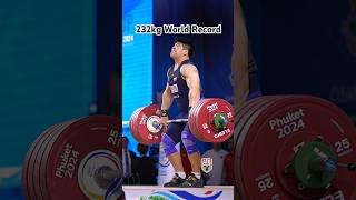 Liu Huanhua (102kg 🇨🇳) 232kg / 511lbs C&amp;J World Record! 2024 World Cup #weightlifting