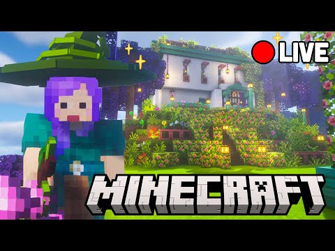 🔴Cozy Vibes Minecraft Day - WitchCraft SMP