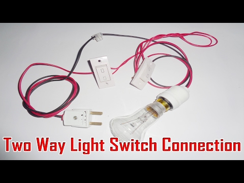 Two way light switch connection - 2 way switch connection - ...