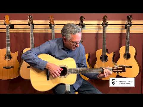 Hozen Red Label HR-OM-AR Torrefied Adirondack Spruce/Indian Rosewood image 9