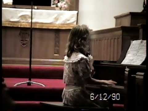 Spring piano recital 1990