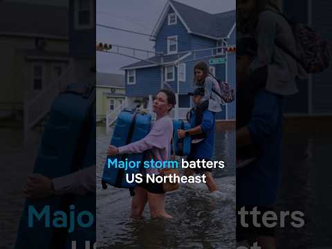 Major storm is battering the East Coast of the United States | DW News