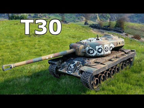 World of Tanks T30 - 9 Kills 7,9K Damage