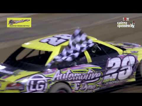 Sep 17 (MF) at TWW Cairns Speedway - LG Automotive and Dyno Modified Sedans Feature Race