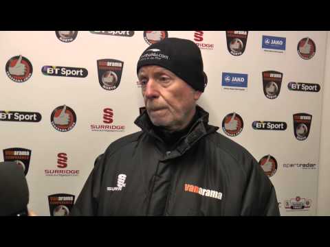 Alan Lord Post-Match Interview - Hyde FC