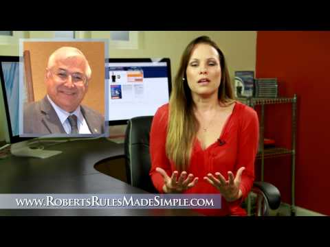 Robert's Rules Revealed: Ep. 6 - How to use "Point of Order"