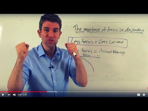 Day Trading Tips: Less Focus = Less Income, Poor Focus = Account Blowup 😦 Video