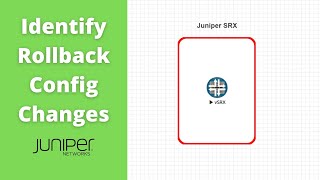 Compare the Active Configuration to a Rollback on Juniper