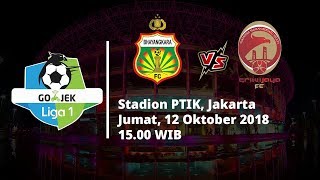 Jadwal Live Streaming TV One Liga 1 Indonesia, Bhayangkara FC Vs Sriwjaya FC Pukul 15.00 WIB