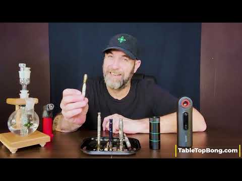 DynaVap and Simrell perforated cap comparison
