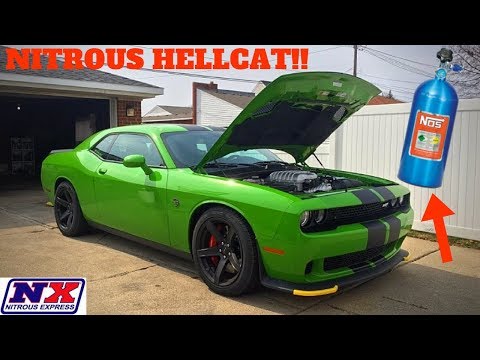 MY HELLCAT IS GETTING NITROUS!! **GO FAST MOD**