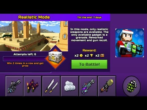 Pixel Gun 3D - Realistic Mode