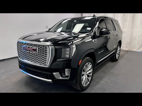 2023 GMC Yukon 4WD 4dr Denali in Black for sale at Davis GMC Buick Lethbridge in Lethbridge, AB
