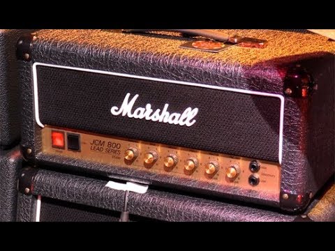 NAMM '19 - Marshall Studio Classic (JCM800 2203) and Studio Vintage (JMP 1959SLP) Demos