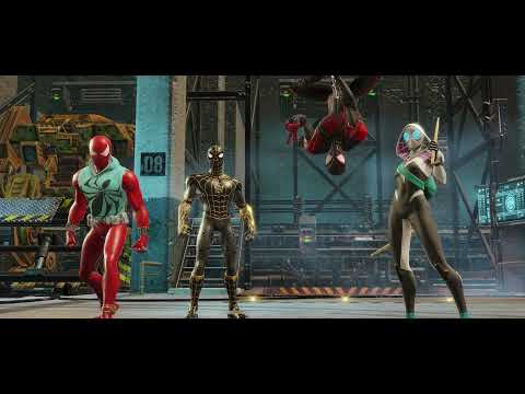 Marvel Strike Force - Doom 2.1 Bio node - using 4 Web Warriors #msf