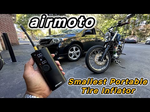 Airmoto Portable Tire Inflator Review!