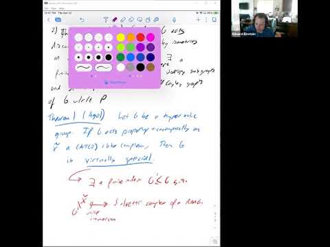 Eduard Einstein: Relatively Geometric Actions on CAT(0) Cube Complexes