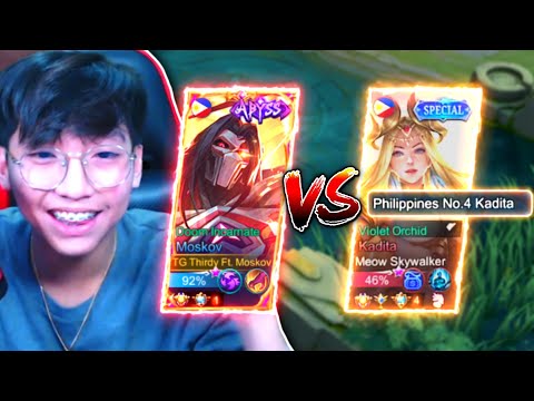 Thirdy Vs Top 1 Global Kadita! | King of Lifesteal Vs Queen of Burst! | Who Will Win?!