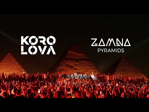 KOROLOVA - Live @ Zamna Pyramids, Egypt [Melodic Techno & Progressive House Mix]