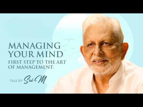 'Managing your mind - First step to the Art of Management' | Live From IIM-B | Sri M